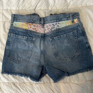 PacSun colorful jean shorts